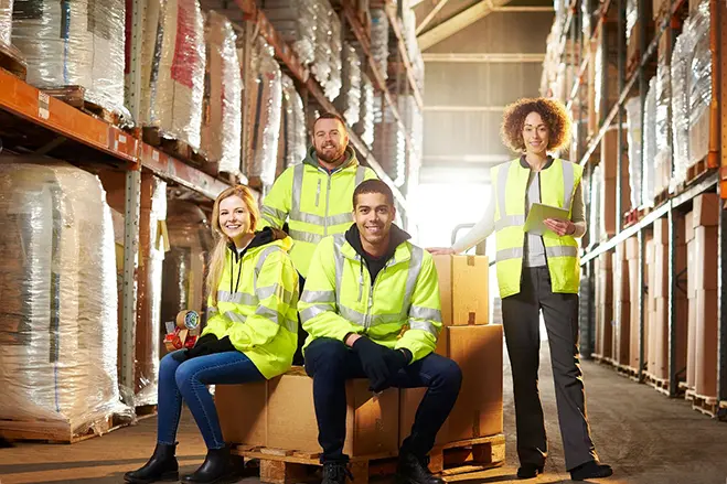 Warehouse team